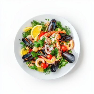 Фирменное блюдо Морской гриль прованс - купить в Терешковке
