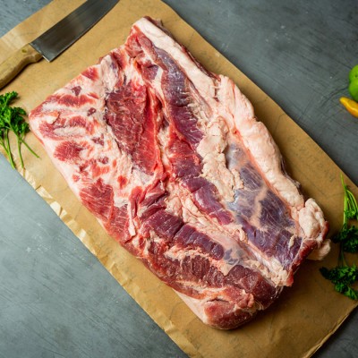 Свинина ребрышки мясные 900 г - купить в Терешковке